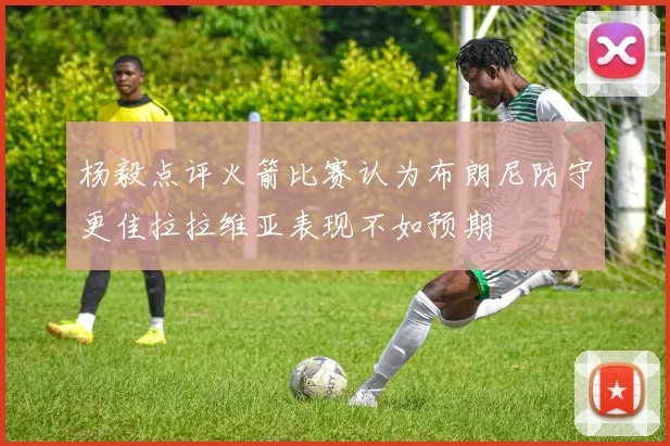 杨毅点评火箭比赛认为布朗尼防守更佳拉拉维亚表现不如预期